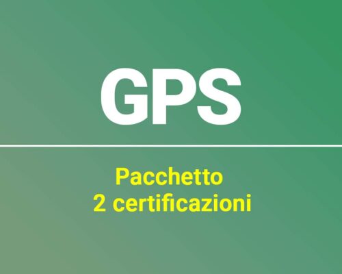 PACCHETTO 2 CERTIFICAZIONI