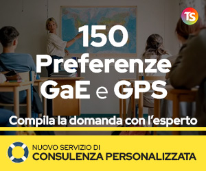 150 preferenze GAE e GPS