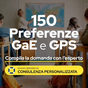 150 preferenze GAE e GPS