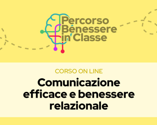 COMUNICAZIONE EFFICACE E BENESSERE RELAZIONALE